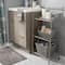 Bath Bliss Satin Nickel Bronze 3-Tier Storage Shelf
